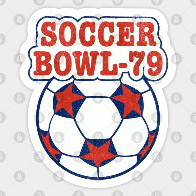 Retro Soccer Bowl 1979 Defunct Soccer League of North America Sticker by Yesteeyear